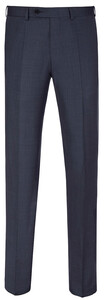 EDUARD DRESSLER Modern Fit S140 Mid Tone Pants Mid Blue