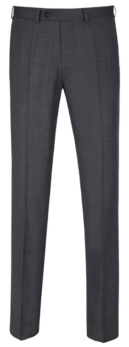 EDUARD DRESSLER Modern Fit S140 Mid Tone Pants Mid Grey