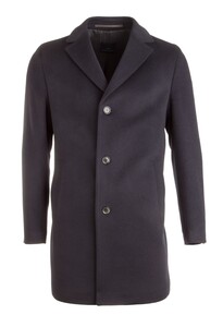 EDUARD DRESSLER Ruben Wool-Cashmere Coat Jas Navy