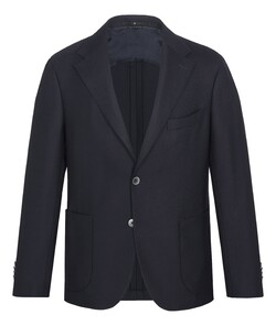 EDUARD DRESSLER Sawyer Half Lined Blazer Jacket Navy