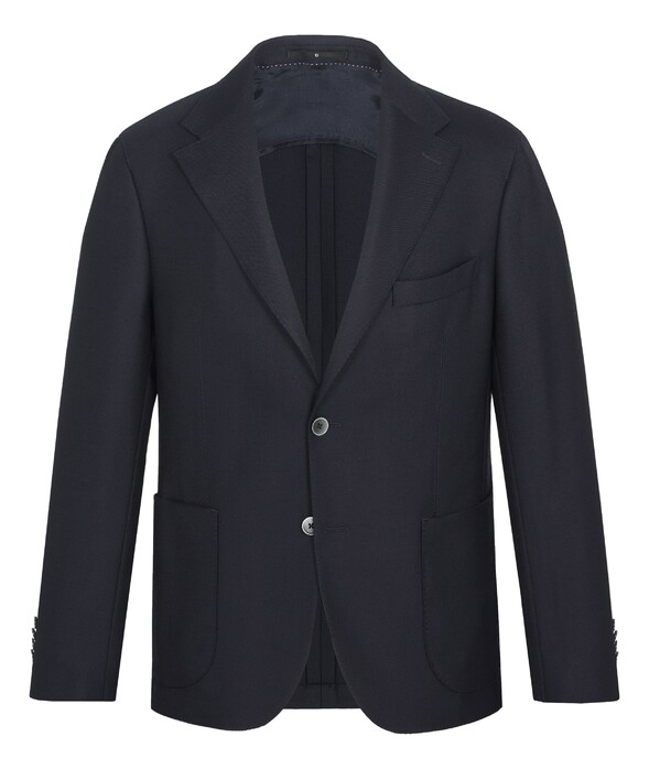 EDUARD DRESSLER Sawyer Half Lined Blazer Jacket Navy