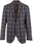 EDUARD DRESSLER Sean Faux Check Colbert Navy