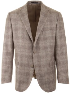 EDUARD DRESSLER Sean Faux Check Colbert Zand