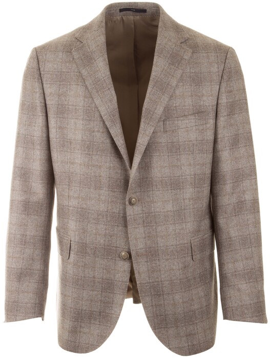 EDUARD DRESSLER Sean Faux Check Colbert Zand