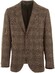 EDUARD DRESSLER Sean Faux Check Jacket Brown