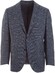EDUARD DRESSLER Sean Faux Grid Colbert Navy