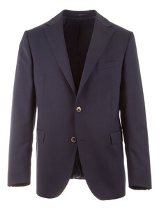 EDUARD DRESSLER Sean Fine-Structure Blazer Navy