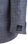EDUARD DRESSLER Sean Shaped Fit Blue-Grey Check Colbert Blauw-Grijs
