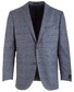 EDUARD DRESSLER Sean Shaped Fit Blue-Grey Check Jacket