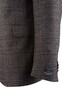 EDUARD DRESSLER Sean Shaped Fit Blur Check Colbert Midden Grijs