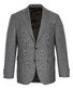 EDUARD DRESSLER Sean Shaped Fit Luxury Colbert Midden Grijs