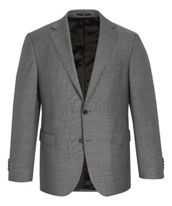 EDUARD DRESSLER Sean Shaped Fit Luxury Jacket Mid Grey