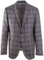 EDUARD DRESSLER Sendrik Blurred Check Jacket Navy