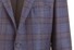 EDUARD DRESSLER Sendrik Double Check Colbert Midden Blauw
