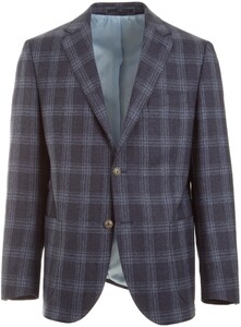 EDUARD DRESSLER Sendrik Faux Check Colbert Navy