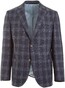 EDUARD DRESSLER Sendrik Faux Check Jacket Navy