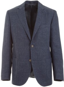 EDUARD DRESSLER Sendrik Faux Uni Textured Jacket Blue