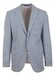 EDUARD DRESSLER Sendrik Fine Herringbone High Comfort Stretch Colbert Licht Blauw