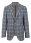 EDUARD DRESSLER Sendrik Luxury High Comfort Summer Check Colbert Blauw