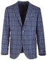 EDUARD DRESSLER Sendrik Shaped Fit Blue-Blue Check Jacket