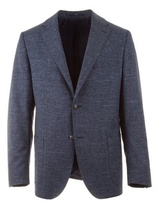 EDUARD DRESSLER Sendrik Shaped-Fit Fine Structure Jacket Blue