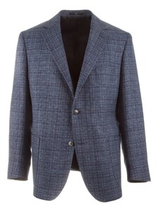 EDUARD DRESSLER Sendrik Wool-Linnen Blend Jacket Blue