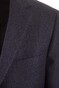EDUARD DRESSLER Wool-Silk Fine Structure Blend Jacket Dark Evening Blue