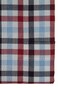 Eterna Cambridge Check Overhemd Blauw-Rood