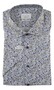 Eterna Fine Twill Flower Design Shirt Blue-Green
