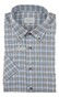 Eterna Multitone Color Check Overhemd Blauw-Zand