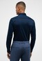 Eterna Premium 1863 Soft Jersey Plain Color Mercerized Cotton Non-Iron Overhemd Navy