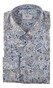 Eterna Santorini Paisley Overhemd Blauw-Zand