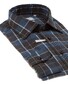 Eterna The Highland Check Shirt Overhemd Blauw