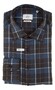 Eterna The Highland Check Shirt Shirt Blue