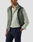 Eton Airy Soft Touch Garment Washed Linnen Twill Overhemd Groen