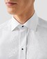 Eton Albini Elevated Organic Supima 120 Cotton Twill French Cuffs Overhemd Wit
