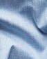 Eton Albini Organic Cotton Mélange Yarn Fine Twill Overhemd Licht Blauw