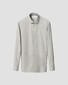 Eton Albini Organic Cotton Mélange Yarn Fine Twill Overhemd Licht Groen