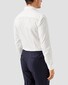 Eton Albini Organic Supima Cotton Twill Mother of Pearl Buttons Overhemd Wit