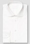 Eton Albini Organic Supima Cotton Twill Mother of Pearl Buttons Overhemd Wit