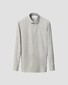 Eton Albini Weave Organic Cotton Fine Twill Mélange Overhemd Licht Groen