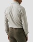 Eton Albini Weave Organic Cotton Fine Twill Mélange Overhemd Licht Groen