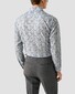 Eton Allover Bold Paisley Pattern Cotton Tencel Overhemd Blauw-Multi