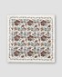 Eton Allover Floral Pattern Pochet Brown-Multi