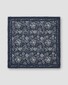 Eton Allover Floral Pattern Pochet Navy-Multicolor