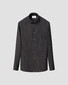 Eton Allover Micro Check Brushed Cotton Signature Flanel Overhemd Donker Rood