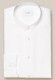 Eton Band Collar Luxury Subtle Texture Garment Washed Linnen Overhemd Wit