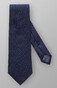 Eton Basket Weave Tie Stropdas Donker Blauw Melange