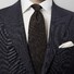 Eton Basket Weave Tie Stropdas Zwart