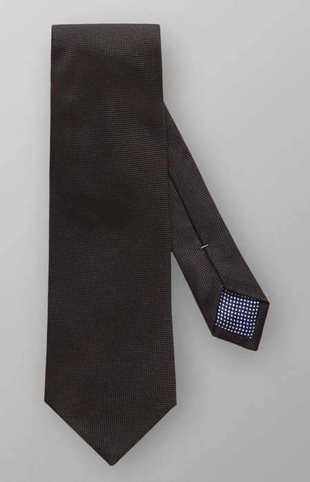 Eton Basket Weave Tie Stropdas Zwart